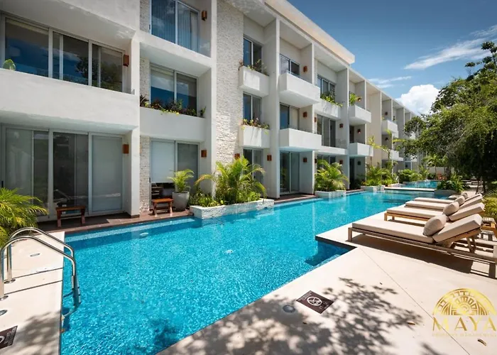 Nhoa 205c Lux 1br Pool View In Aldea Zama * Tulum