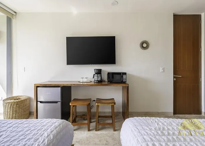 Apartamento Nhoa 205c Lux 1br Pool View In Aldea Zama
